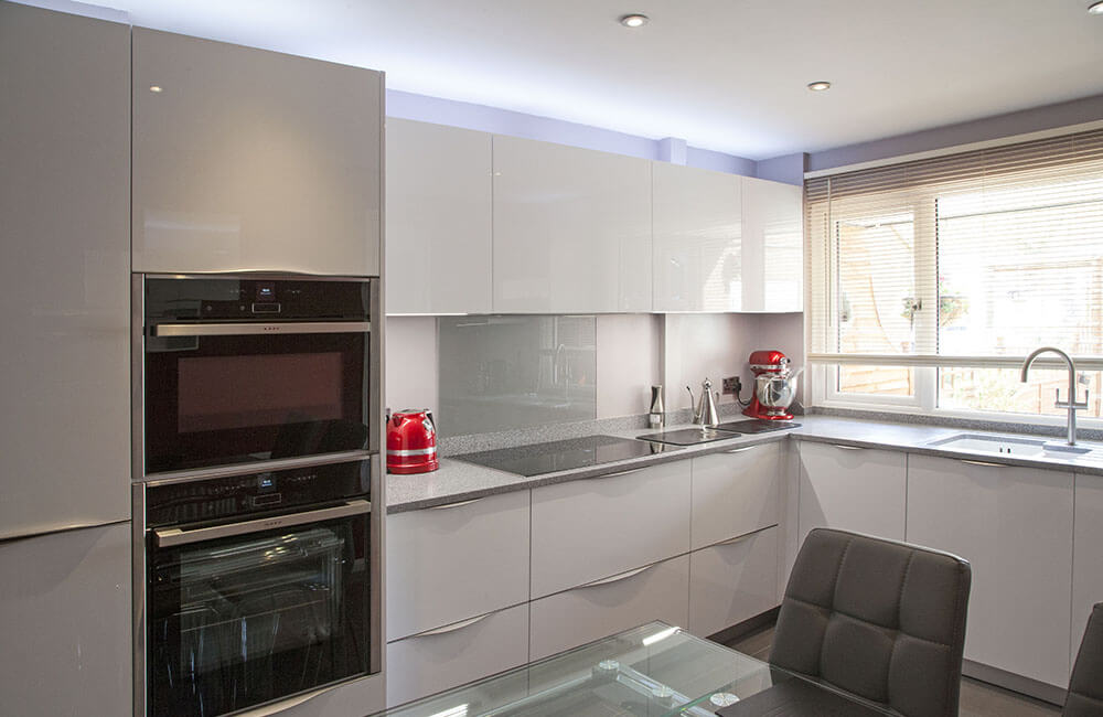 Uni Gloss, Crystal White Kitchen